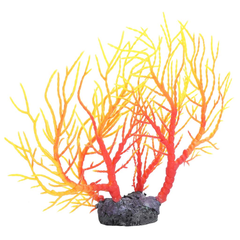 Künstlicher Korallenbaum Kunststoff Simulation Wasserpflanze Aquarium Fischbecken Dekoration Ornament