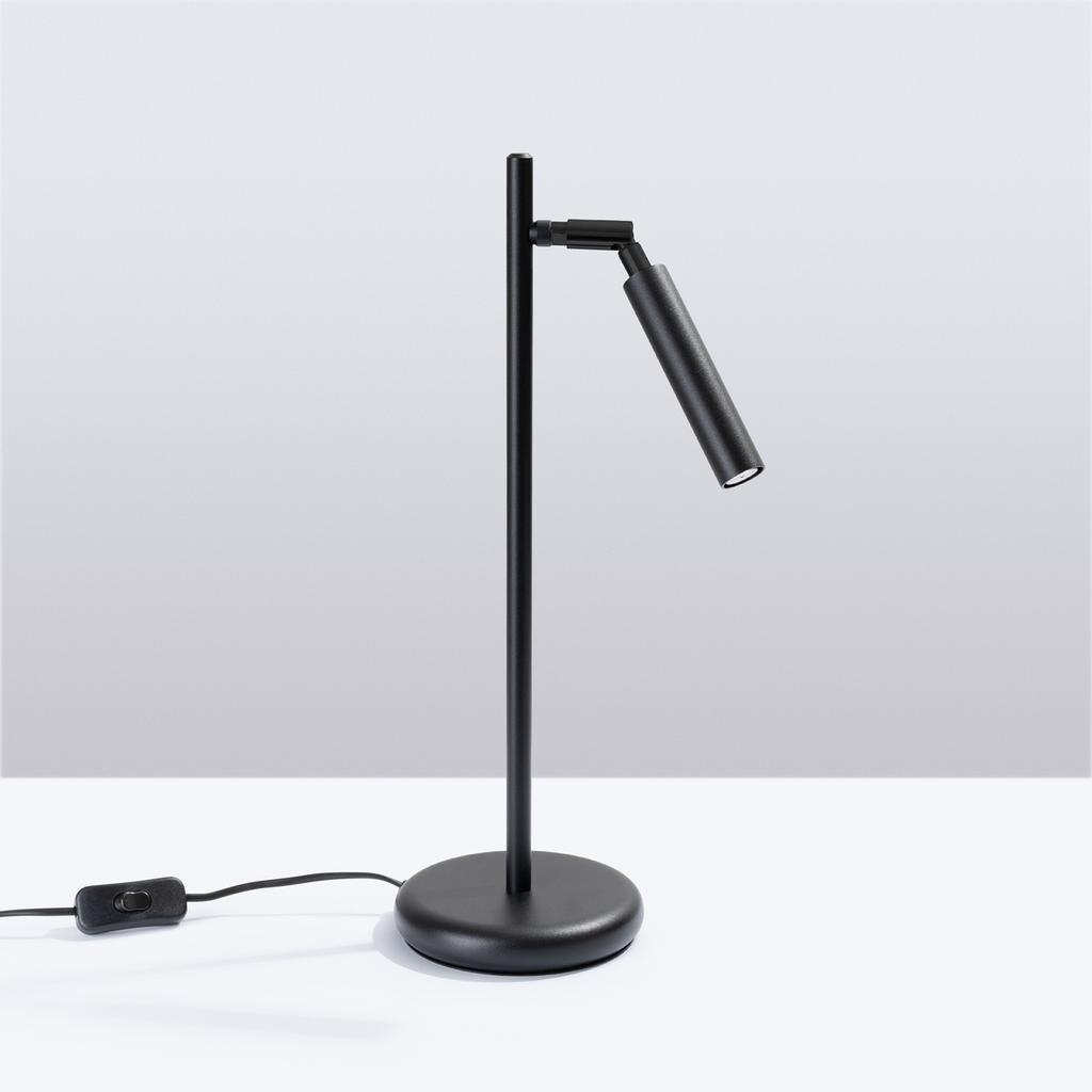 Pastel Black Desk Lamp