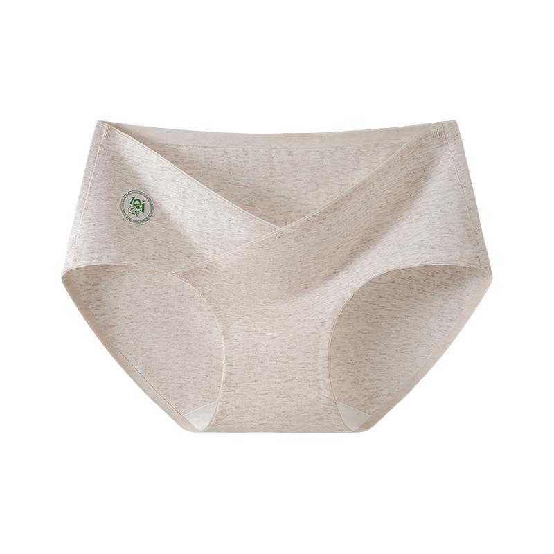Female Spring and Autumn Cotton Pregnant Women Postpartum Antibacterial Crotch Breathable Underwear