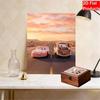 Disney Lightning McQueen Mater Creative Pearl Art Kit 5D DIY Pearl Embroidery Mosaic Cross-Stitch Kit for Home Decor