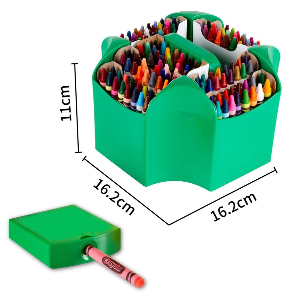 Conjunto Crayola Coleção Definitiva com estojo e Lápis de Cor 520030, apontador de 152 cores, (Produto Autêntico)