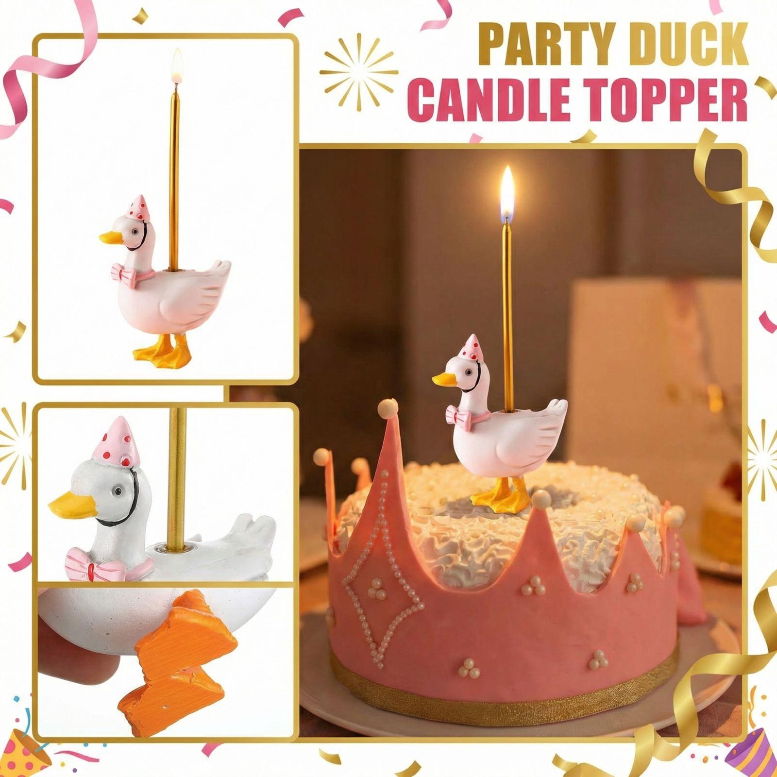 

Candle Holder, Fun Candle Holder, Funny Birthday Props Birthday Candle Holder one size білий