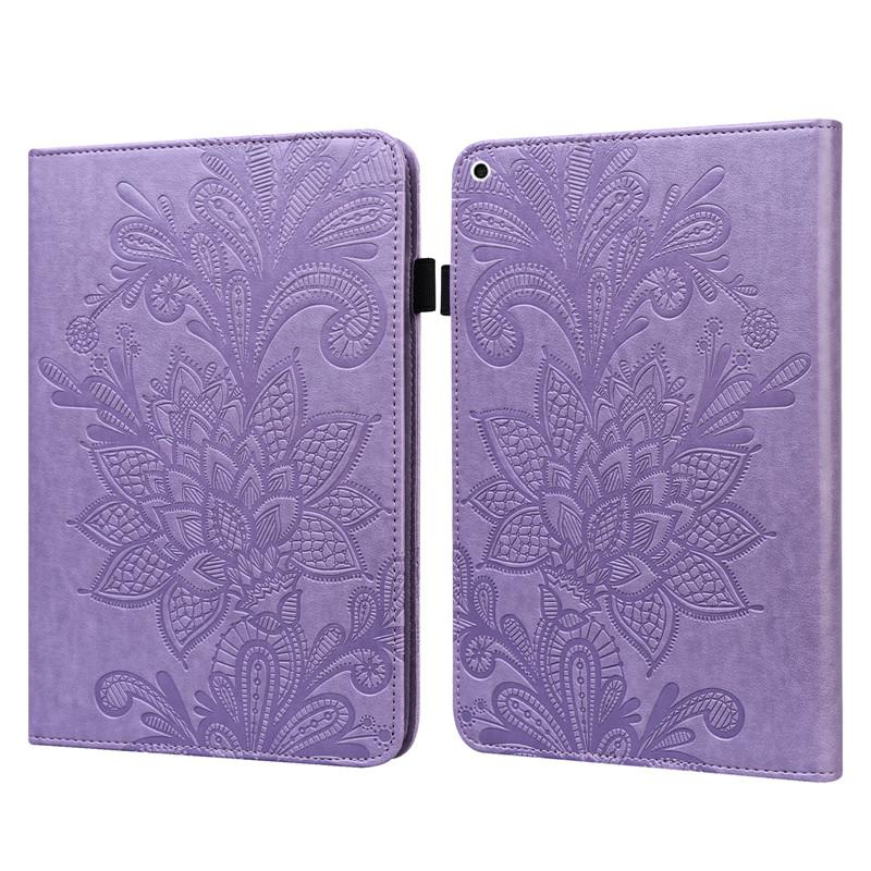 For IPad Case 6th 7th 8th 9th 10th Gen Emboss Flower Leather Cover for IPad 9.7 10.2 Case for IPad 10 9 8 7 6 5 Air 1 2 Case