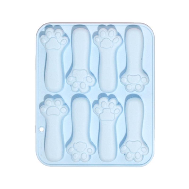 Silicone Mold Unique Cat Claw Biscuit Mold for Chocolate Cake Decors Soap Cat Claw Chocolate Mold Baking Birthday