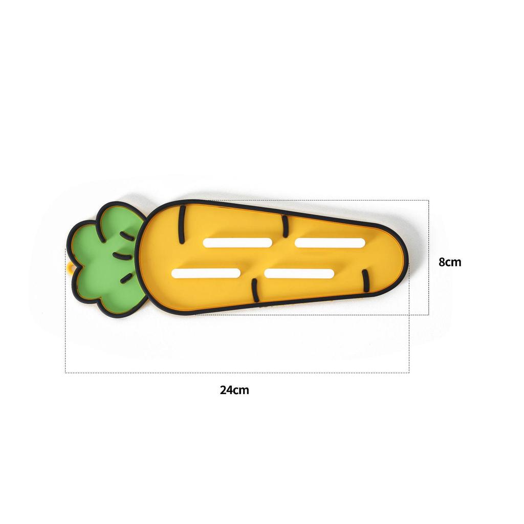 Non-Slip Cartoon Spatula Holder & Heat-Resistant Kitchen Countertop Mat