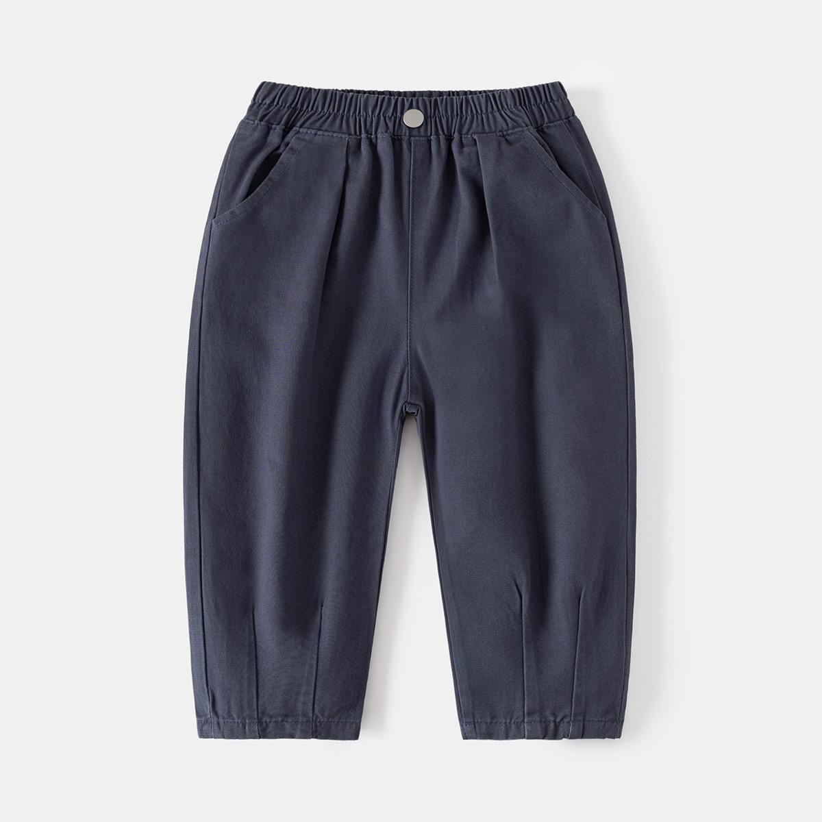 

Boys casual trousers Korean version children s pants new baby trousers closed fashion trousers 130cm