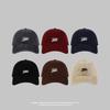Washed Embroidery Letter Soft Top Baseball Cap Children's Autumn New Versatile Sunshade Couple Cap Men's Tide