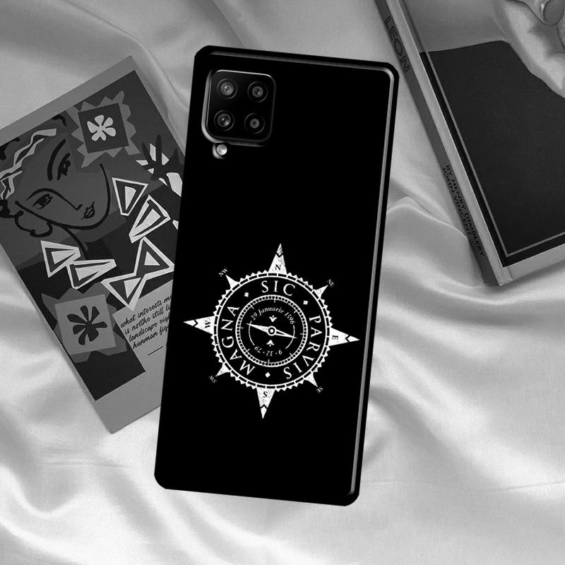 Compass Case For Samsung Galaxy A54 A06 A05 A16 A26 A36 A56 A53 A32 A52 A33 A13 A55 A35 A15 A14 A34