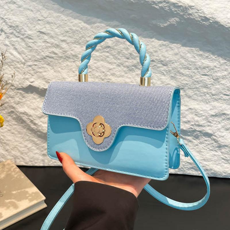 Popular small bag women 2025 new fashion retro messenger bag matte portable small square bag