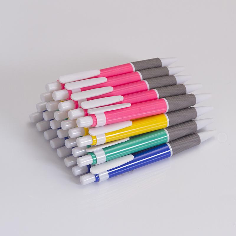 520 Click Ballpoint Plastic Pen - Customizable Oil-Based Pen with Logo, Ideal for Gifts and Promotions