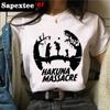 Chucky Harajuku Funny Cartoon Horror T Shirt Women Harajuku Ullzang Graphic T-shirt Vintage Anime Unisex Tshirt Fashion Top Tees FeUnisex