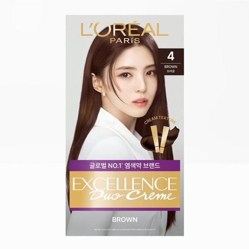 LOREAL PARIS L'Oréal Paris Excellence Duo Cream 9 types 2 TR5 Hair Pack 50ml
