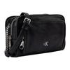New CALVIN KLEIN SS25 Synthetic Material Crossbody Bag, Shoulder Bag Medium Women's Space Black 4K0005G-UB1