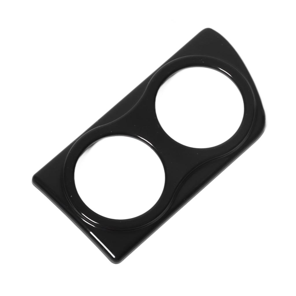 Doppel-Armaturenbrett-Anzeigenhalter Lüftungsschlitz-Anzeigenhalter Glänzend Schwarz Ersatz für Vauxhall Astra H VXR MK5 RHD
