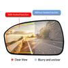 Heated Side Mirror Glass Rearview Mirror Left Right with Blind Spot  for Ford Fusion 2013 2014 2015 2016 2017-  Version