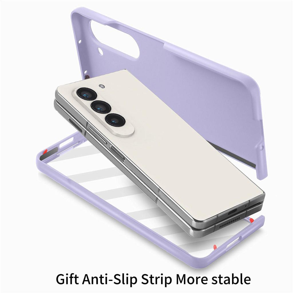Elastic Rope Wristband Phone Case and Film for ZFold7/ZFold6 with PC Skin-Feel Spray Paint