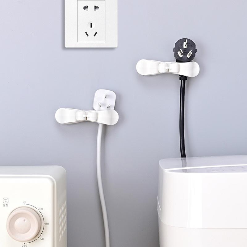 Multifunktionaler Kabelorganisator Küchenaufbewahrung Wickelvorrichtung Haushaltsgeräte Steckerhalter Netzkabel Wickelclip