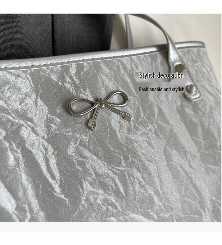 2025 Women's Large-Capacity High-End Fashion Tote: Autumn/Winter Single-Shoulder Versatile Commuter Bag