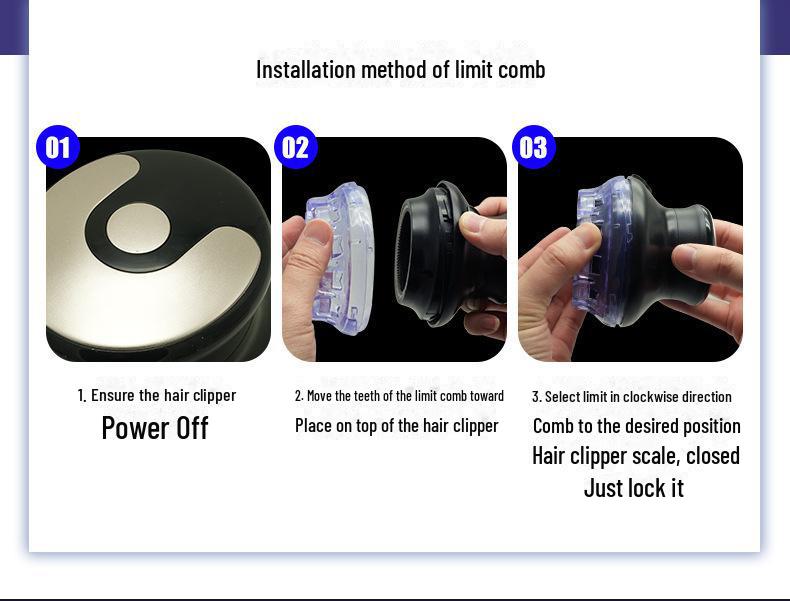 Men's Electric Hair Clipper & Washable Shaver