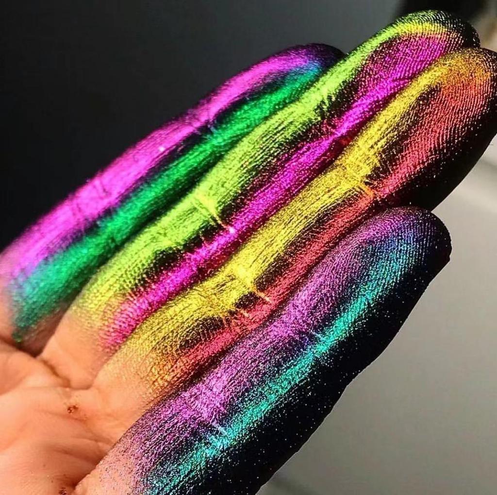 Chameleon Highlighter & Nail Art Magic Mirror Powder