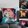 1pc Kuro Kiryu Pillow Case Fashion Square Pillowcase Bedroom Sofa Room Ins Decoration Leisure