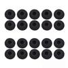 20 peças 18mm Almofadas de Espuma Macia para Fones de Ouvido Capas de Esponja para Fones de Ouvido Almofadas de Substituição Para a Maioria dos Fones de Ouvido Mp3 Mp4