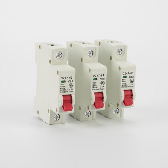 DZ47-63/1P 10/16/20/32/40/63A Mini Circuit Breaker Household Leakage Protector