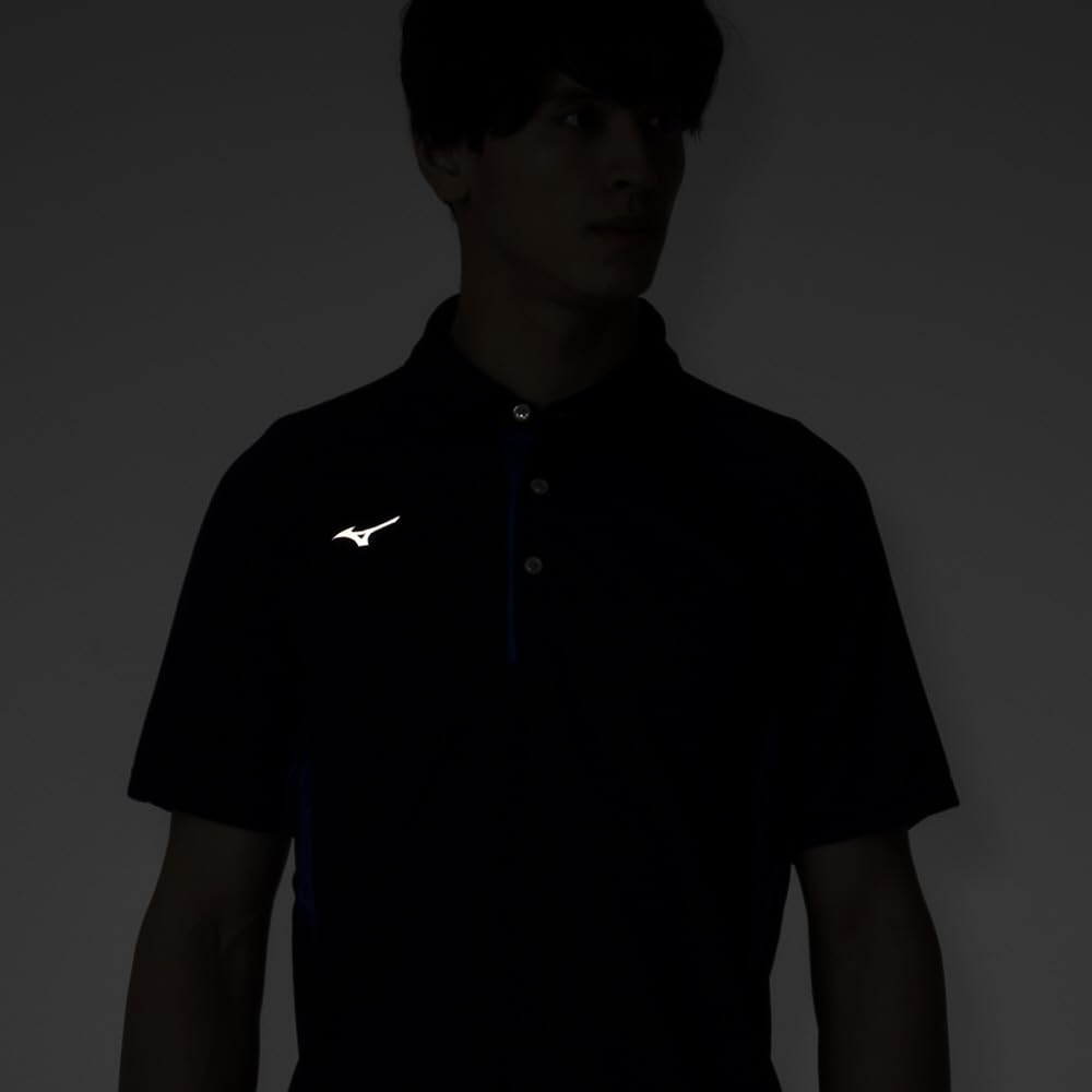 Dry Aeroflow Training Polo MUGEN Highly Size 13 32MAB581 Shirt, Player-inspired, Graphic, Quick-Drying, Breathable, Men's, M,