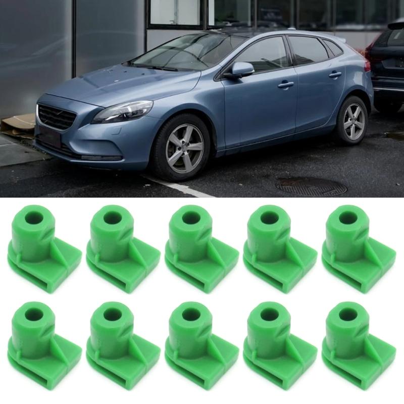 10Pieces Bumper Retaining Nuts Replace 30640541 Simple Mounting On Vehicle Front Bumpers Retaining Nut