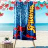 Spider-Man Blue Web Beach Towel A Must-have Beach Towel for Beach Travel