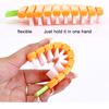 Random Veggie Vegetable Scrubber Scrub Cleaning Brush Kitchen Cleaner Carrot Potato Surface Brush Kitchen Tool