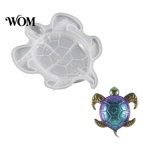 Durable Silicone Casting Tool Large Sea Turtle Resin Mold, 3D Mold for Epoxy Casting, Detailed Marine High Quality Animal Molds Wall Hanging