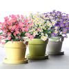 Artificial Daisy Flowers Decor UV-Resistant No Fading Non-Peeling for Gardening Patio Balcony Terrace