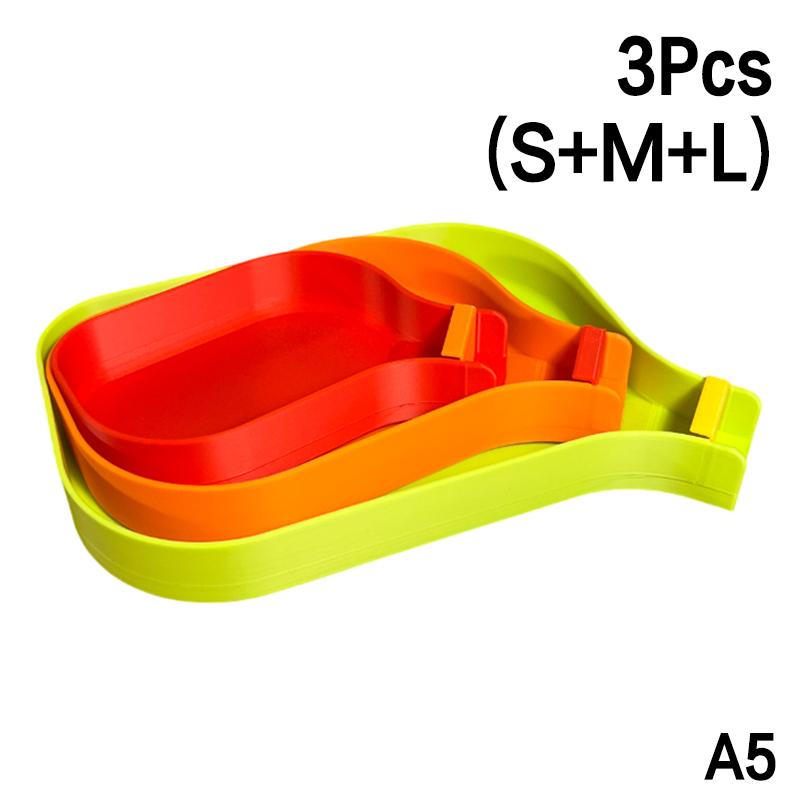 Funnel Tray With Barrier Plug Screw Nut And Bead Storage Tools Plastic Small Items Storage Box Tools Tray Portable Sorting Tray