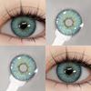 EYESHARE 1 Pair Natural Color Contact Lenses Sweet Big Eyes Brown Gray Yearly Easy To Wear