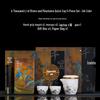 Qian Li Jiang Shan Ceramic Travel Tea Set Gift Set
