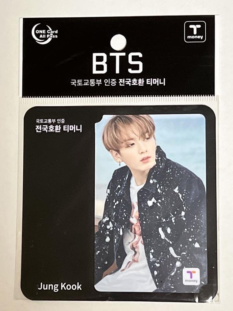 [USED] BTS Bangtan Boys T-Money Card (Limited to 250,000) Jungkook