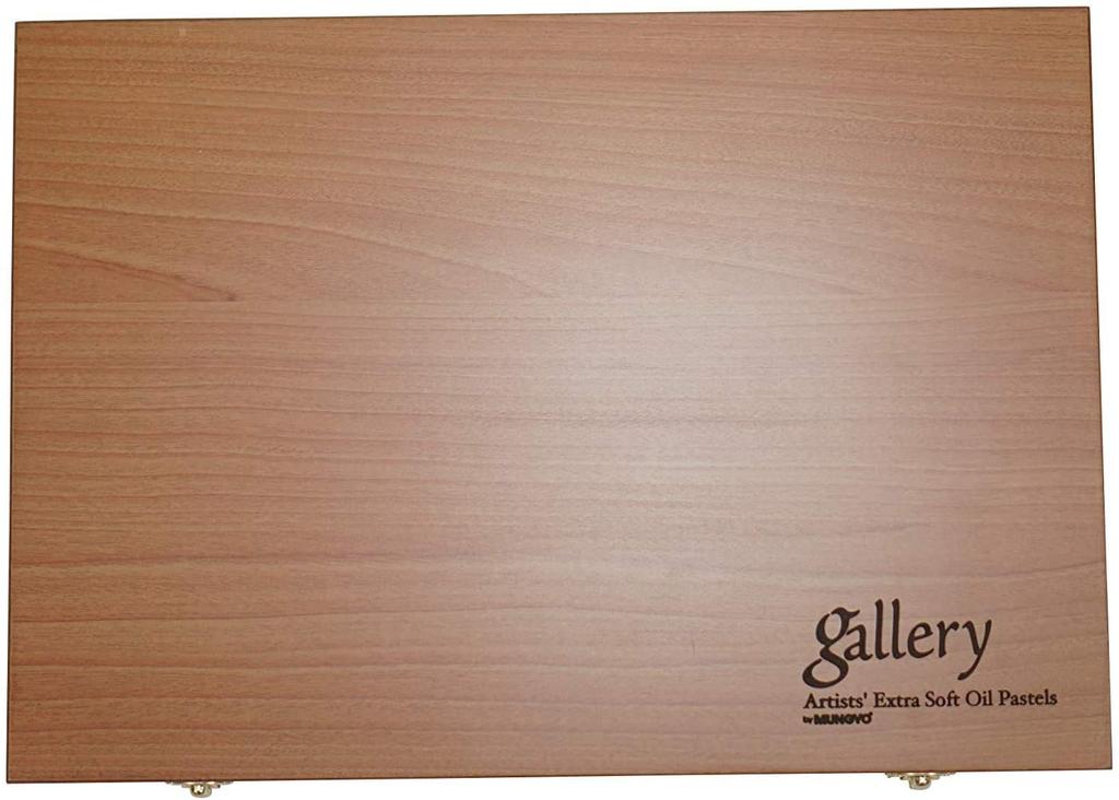 Mungyo Gallery Soft Oil Pastels Wood Box Set of 72 Assorted Colors by Mungyo Gallery -