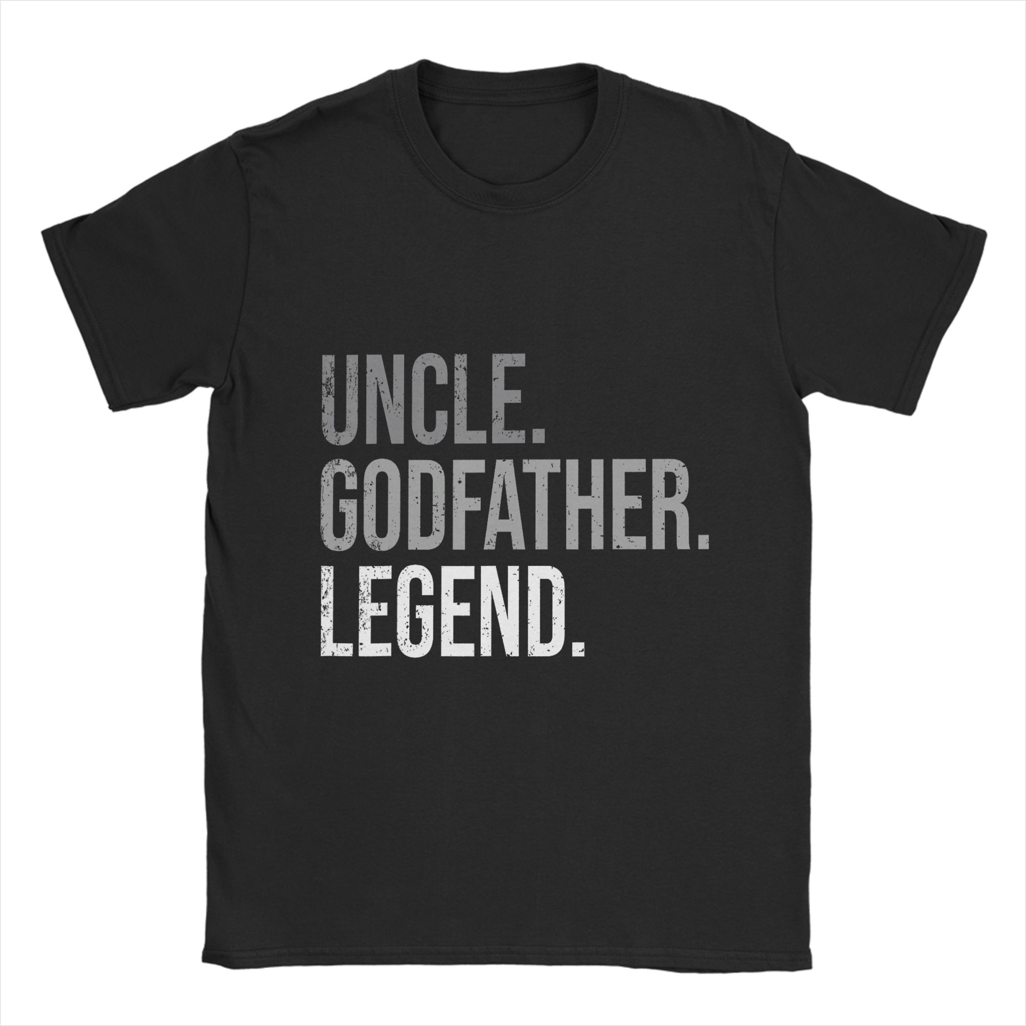 

Fashion Uncle Godfather Legend T-Shirts for Men Crew Neck 100% Cotton T Shirt Short Sleeve Tees Gift Idea Tops - Men s Sum... S разноцветный