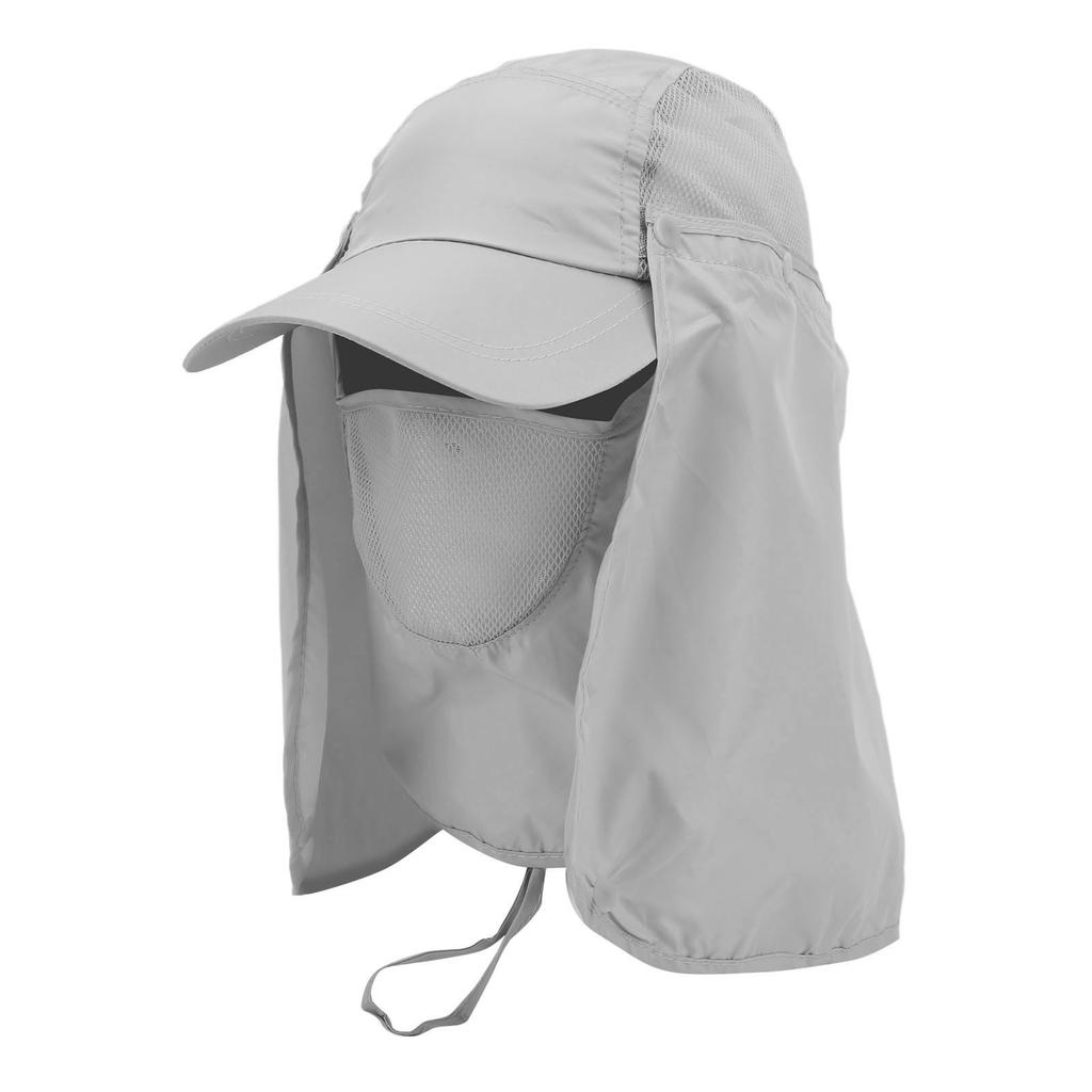 Sun Hat Windproof Sand Prevent with Neck Cover for Outdoor Fishing Hiking Camping