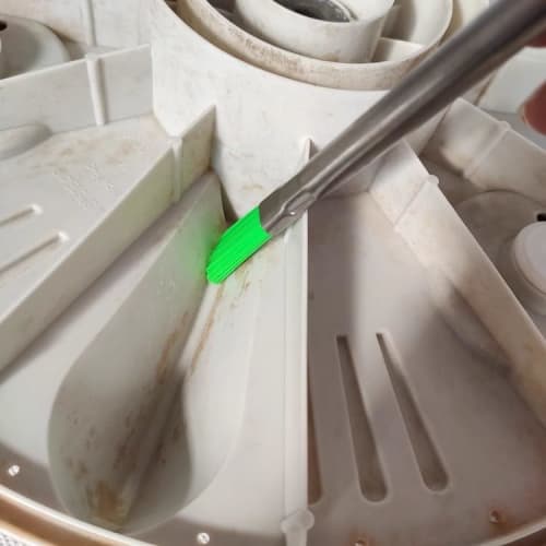 MINBOOT Bamboo Sasara Fish Brush, Kitchen Brush, 23cm, for Fish, Grilling, and Removing Blood