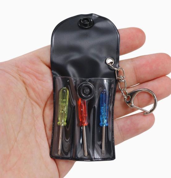 Cross-Border Mini Screwdriver Set for Apple & Android Phone Disassembly with Portable Storage Bag
