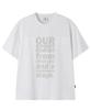 Opeunyadeu(Owai) Resistance Cross Patch Tee - White