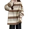 2026 New  Spring/Autumn Women's Loose-fitting T-shirt Long-sleeved Thin Retro Sweatshirt Women's Slimming Top