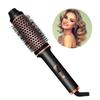 LCD Display Thermal Brush Ceramic Volumizing Brush  Straight and Curly Hair