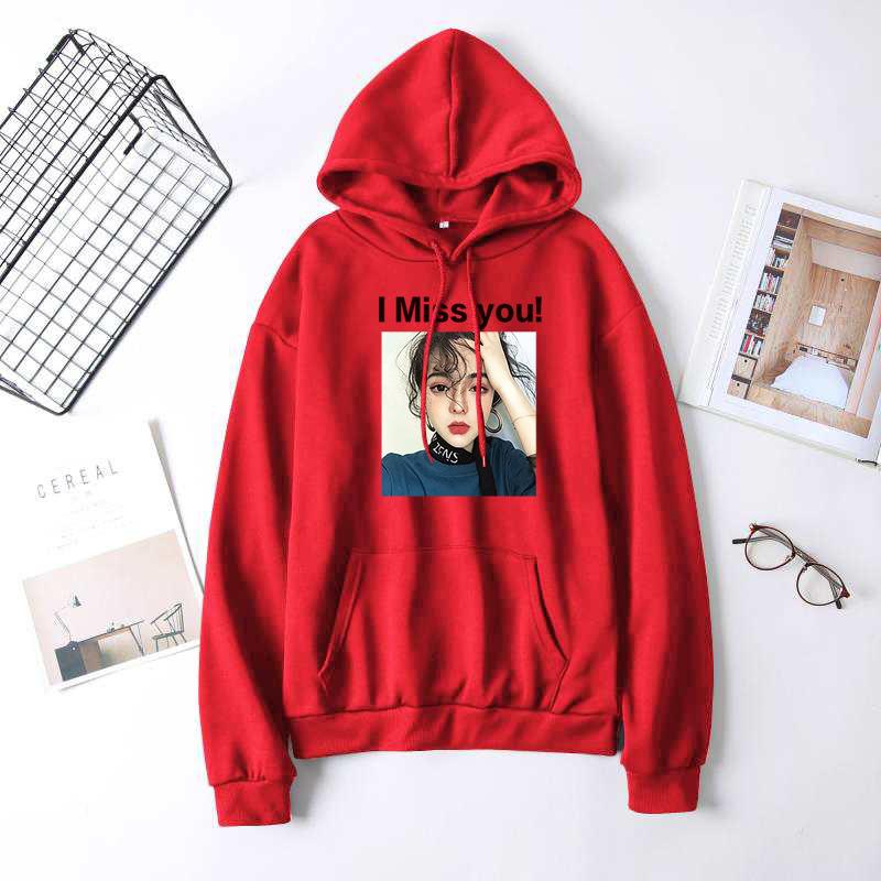 

Женская толстовка с капюшоном с буквенным принтом, свободная повседневная толстовка с длинным рукавом и капюшоном на осень-зиму L