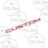 Car-Styling Per Ford Transit Custom Lettere 3D Adesivi Metallici Tuning Camper Furgone Bagagliaio Auto Emblema Carrozzeria Decalcomanie Auto Accessori