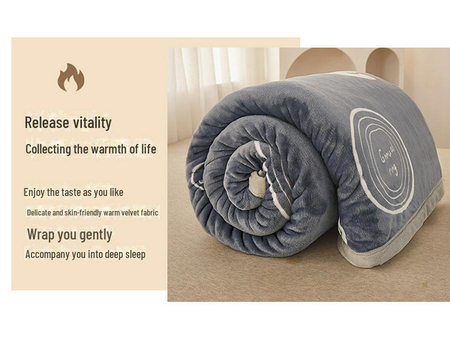 Gruby Ciepły Koc Flanelowy z Polaru Mlecznego dla Dzieci - Miękki Koc do Drzemki i na Sofę, Idealny Prezent