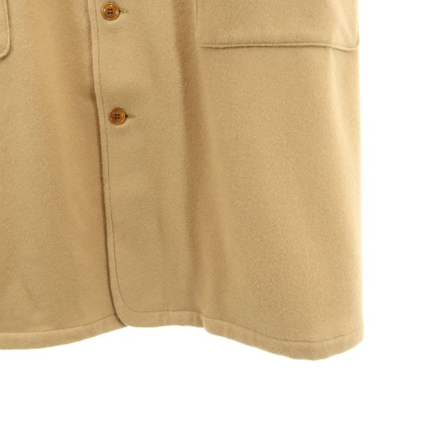 Unused Johnbull Wool Blend Melton Coat M Camel Men's Used