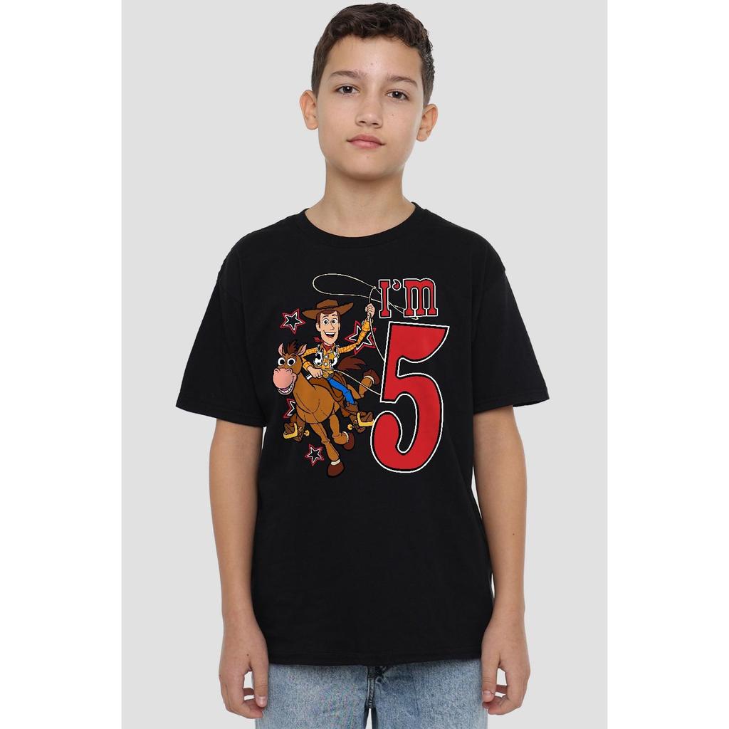 Toy Story Childrens/Kids I´m 5 Woody Birthday T-Shirt
